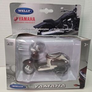 Welly Collection‎ Yamaha No.12142 1999 VINO YJ50R Motorcycle Die Cast Metal New